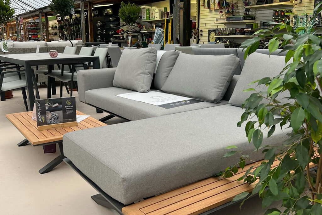 wide selection of garden furniture
