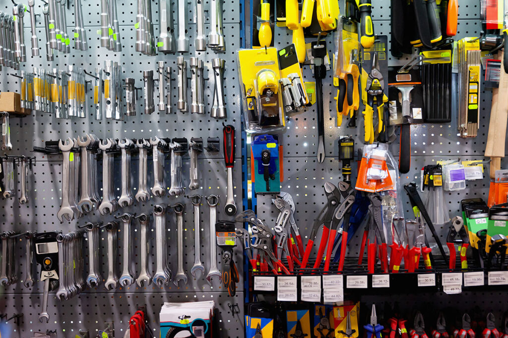 Hildreth's wide selection of tools for trade and DIY