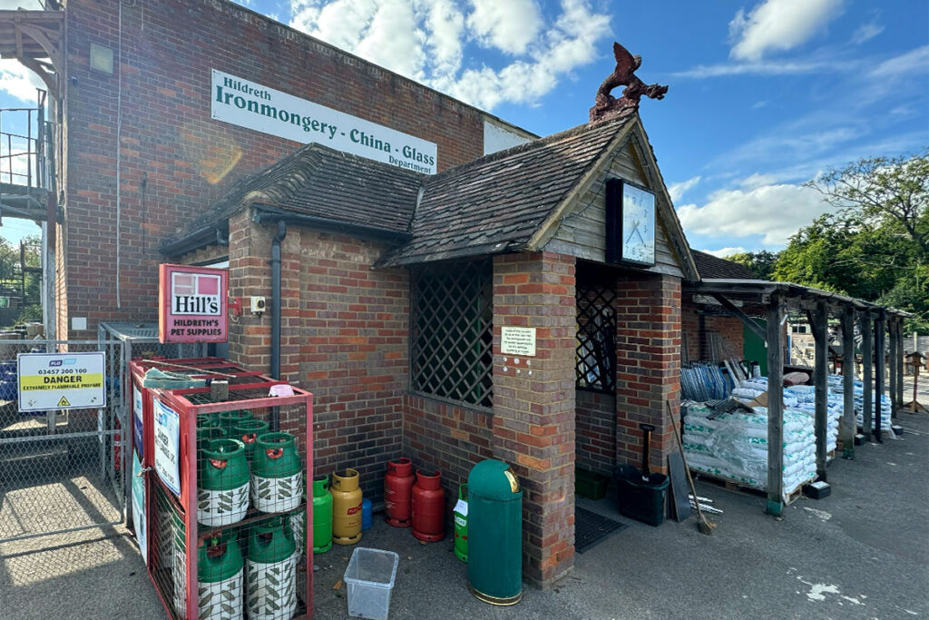ironmongery, bottled gas and more